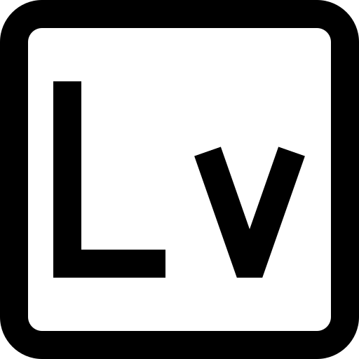 livermorium Super Basic Straight Outline Ícone