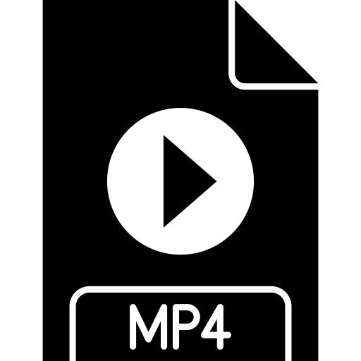 mp4 Generic Glyph Icône