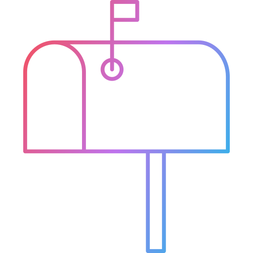 cassetta postale Generic Gradient icona