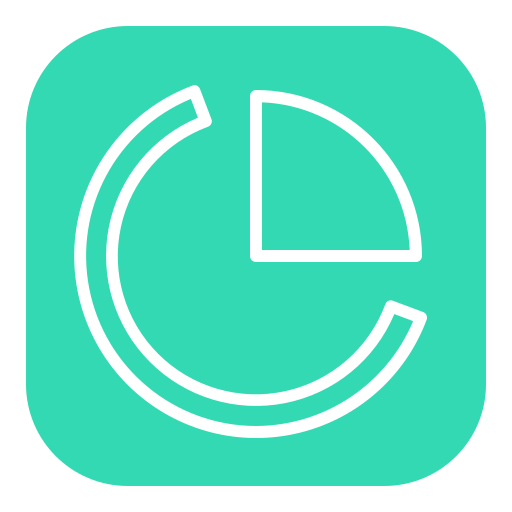 diagramme circulaire Generic Flat Icône