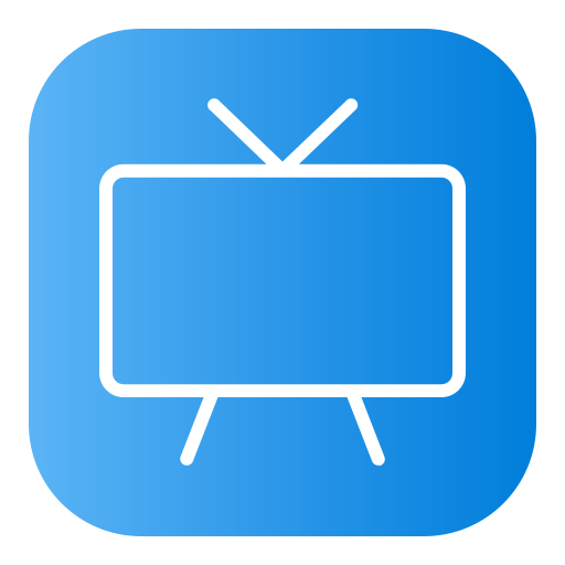 fernseher Generic Flat Gradient icon