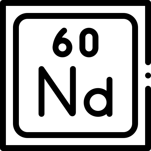 neodym Detailed Rounded Lineal ikona