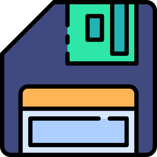 diskette Good Ware Lineal Color icon