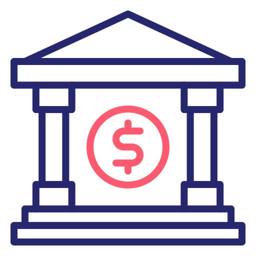 Bank Generic Outline Color icon