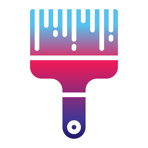 spazzola Generic Flat Gradient icona