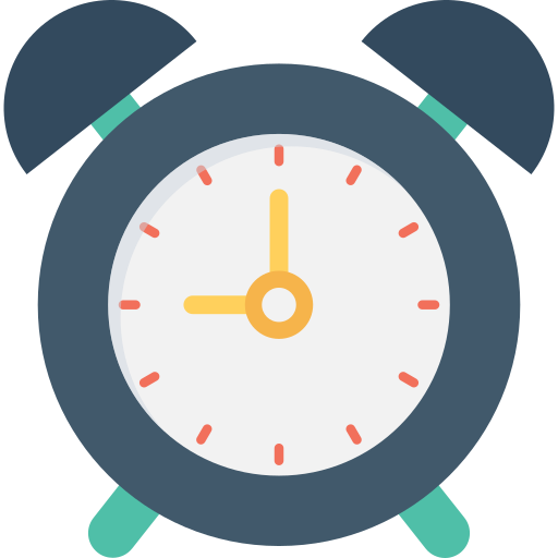 Alarm Flat Color Flat icon