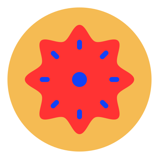 donut Generic Flat Icône