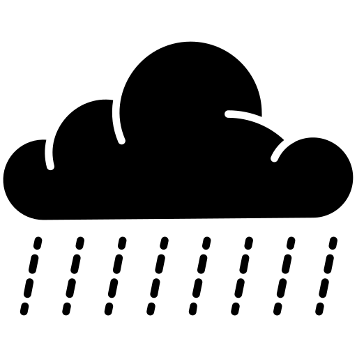 chuva Generic Glyph Ícone