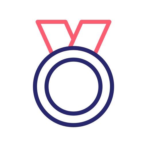 medaille Generic Outline Color icon