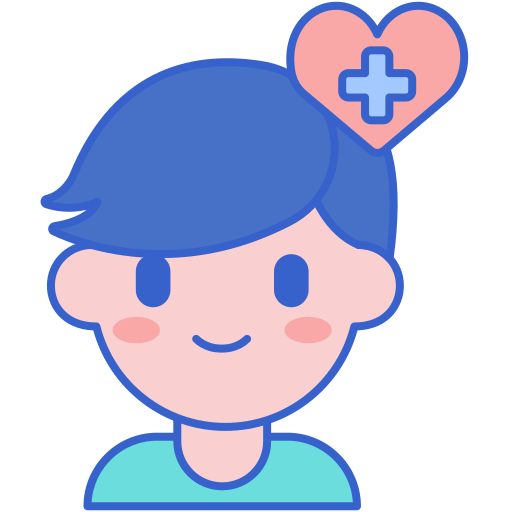 Mental health Flaticons Lineal Color icon