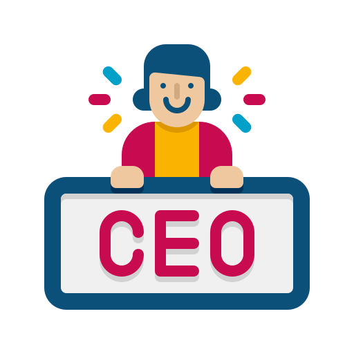 ceo Flaticons Flat Ícone