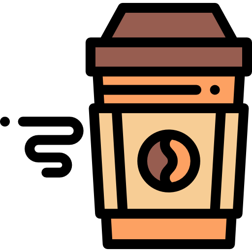 kaffee Detailed Rounded Lineal color icon