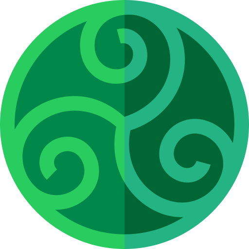 Triskelion Basic Straight Flat icon