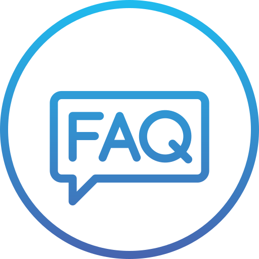 Faq Generic Gradient icon