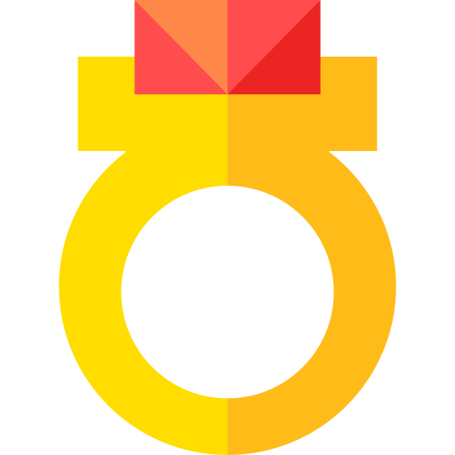 ring Basic Straight Flat icon