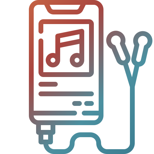 Listening Generic Gradient icon