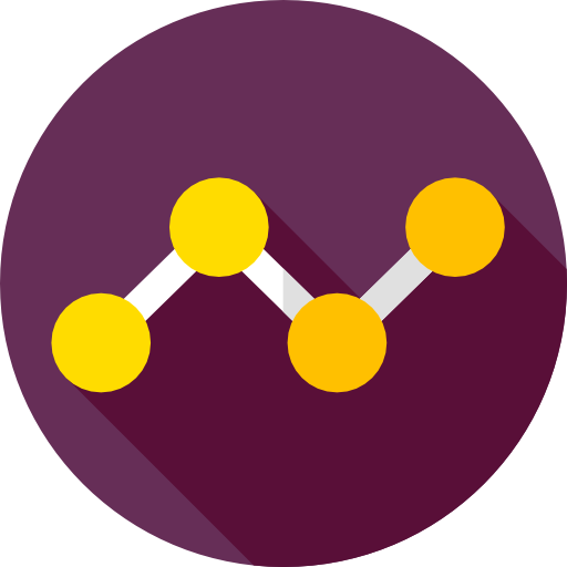 График Flat Circular Flat иконка