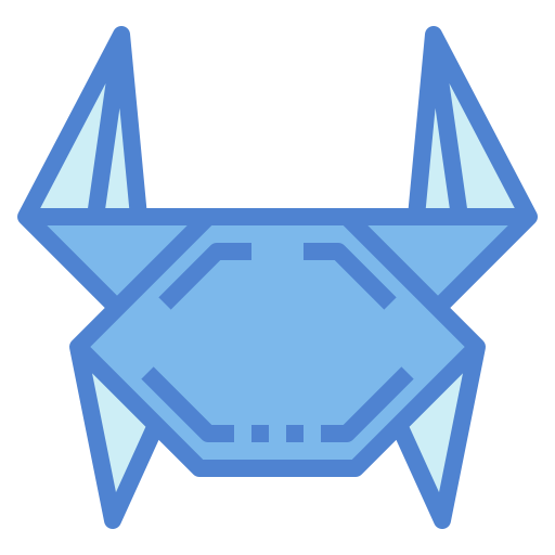 カニ Generic Blue icon