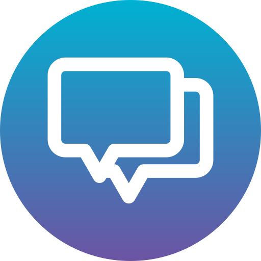 Message Generic Flat Gradient icon