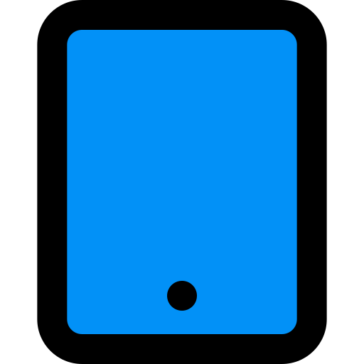 태블릿 Generic Outline Color icon