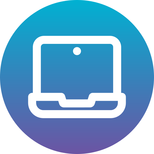 Laptop Generic Flat Gradient icon