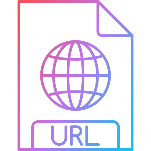 url Generic Gradient icon