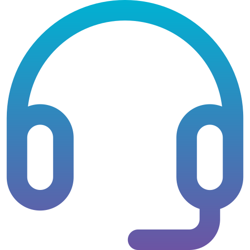 Headset Generic Gradient icon