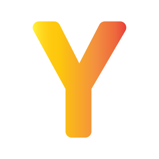 Letter y Generic Flat Gradient icon