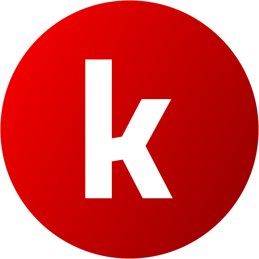 lettera k Generic Circular icona