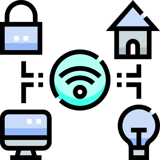 Iot Detailed Straight Lineal color icon