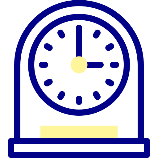 uhr Detailed Mixed Lineal color icon