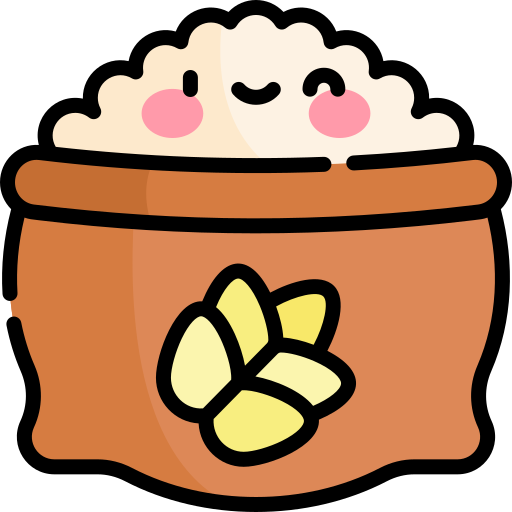 Flour Kawaii Lineal color icon