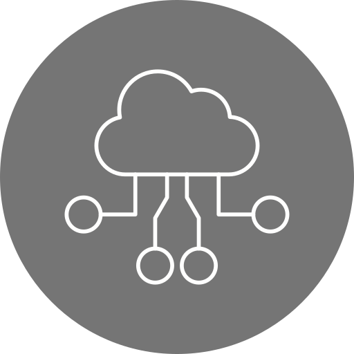 Cloud computing Generic Circular icon