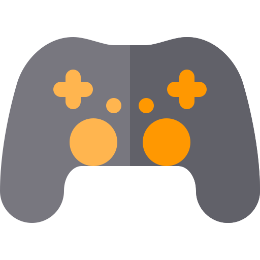 joystick Basic Rounded Flat icon