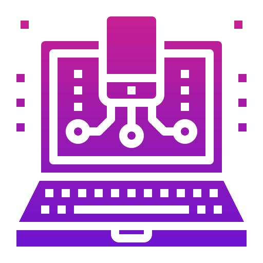 핸드폰 Generic Flat Gradient icon