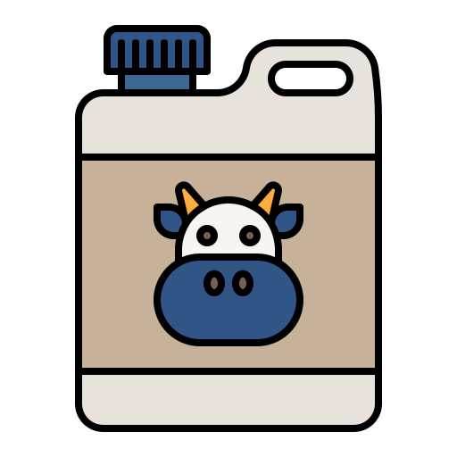 milch Generic Outline Color icon