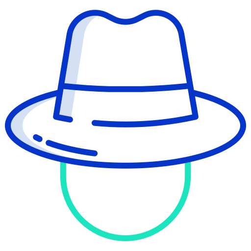 Hat Icongeek26 Outline Colour icon