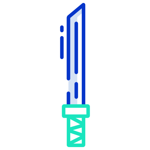 Sword Icongeek26 Outline Colour icon