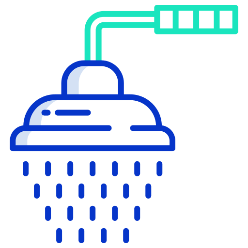 Shower Icongeek26 Outline Colour icon