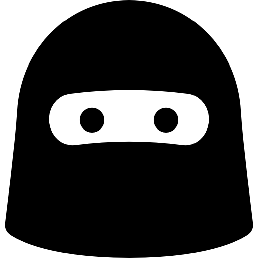 visage de ninja  Icône