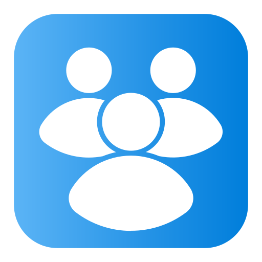 Group Generic Flat Gradient icon