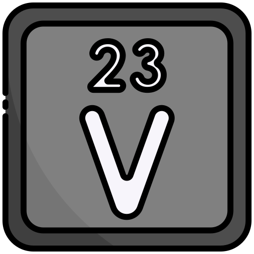 vanadium Generic Outline Color icon