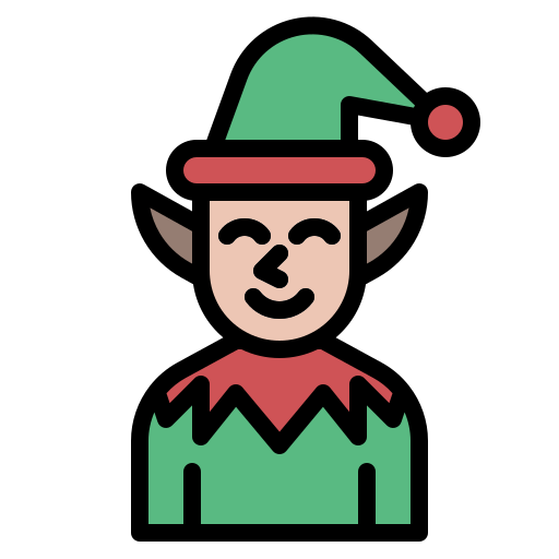 elf Generic Outline Color icon