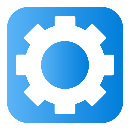 ingranaggio Generic Flat Gradient icona