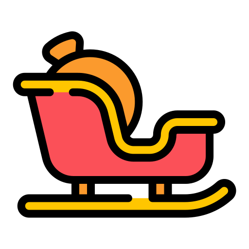 Sleigh Generic Outline Color icon