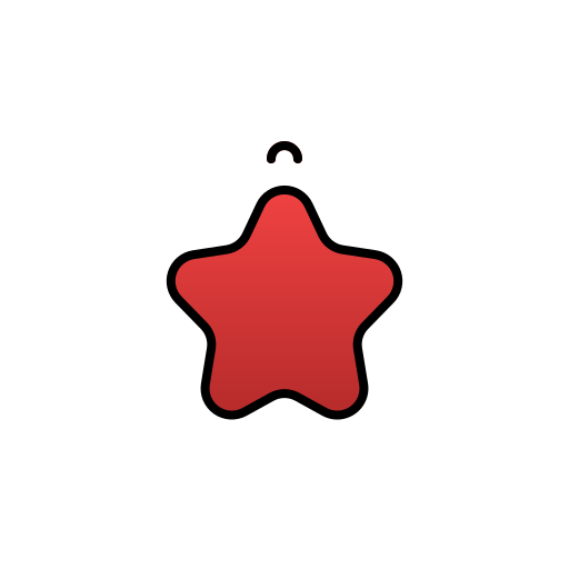 별 Generic Thin Outline Color icon