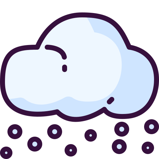 雪 Generic Outline Color icon