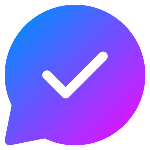 チャット Generic Flat Gradient icon