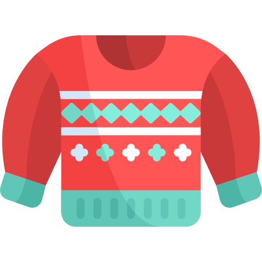 Sweater Kawaii Flat icon