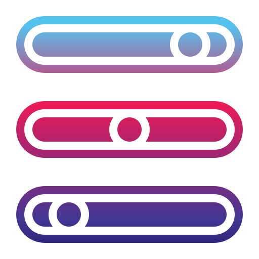 Control Generic Flat Gradient icon